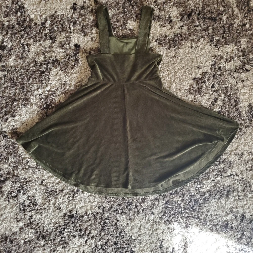 Adorable Girls Green Dress